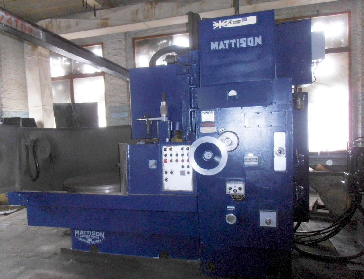 Mattison 22-42 42in Rotary Surface Grinder