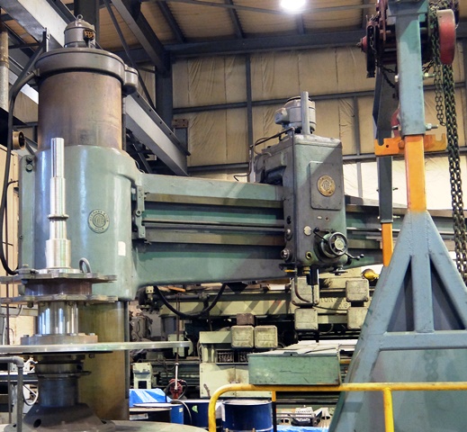 Hermann Kolb 11Ft x 30" Radial Drill