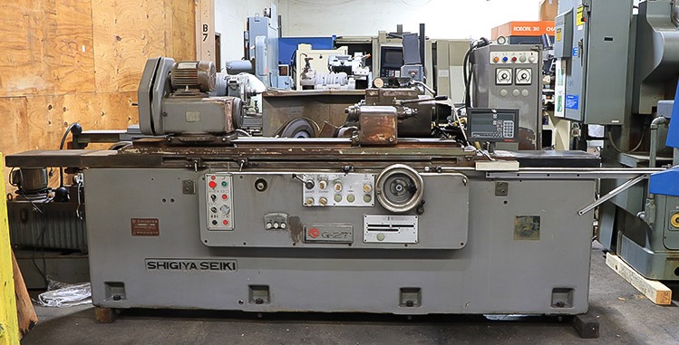 10.5" x 39" Shigiya GUA27-100 Universal Cylindrical Grinder