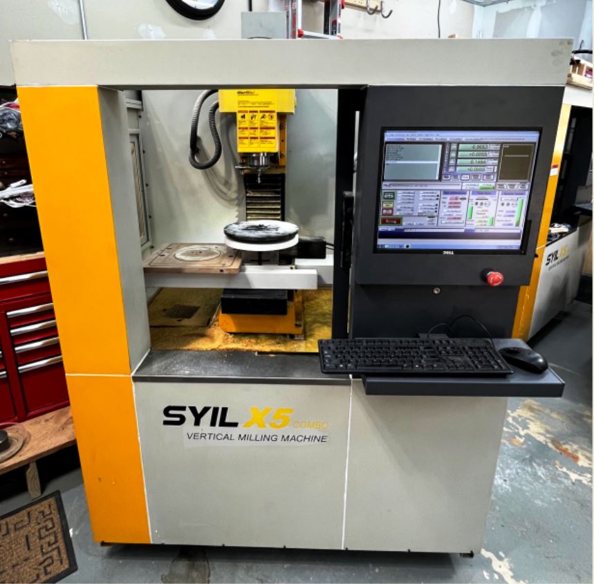 Syil X5 Combo CNC Vertical Milling Machine