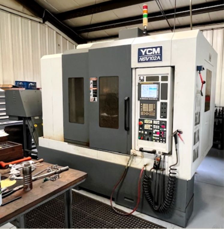 YCM NSV102A Vertical Machining Center New 2011